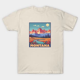 Montana Vintage Design T-Shirt